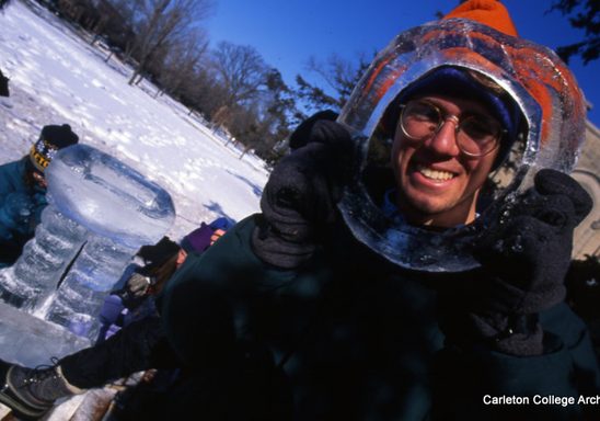 Ice sculptures, 1999.