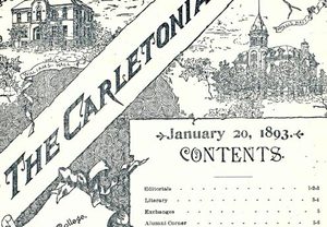 Carletonian cover