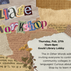 Gould Library x LC In Other Words Collage Workshop