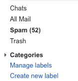 Gmail Spam folder