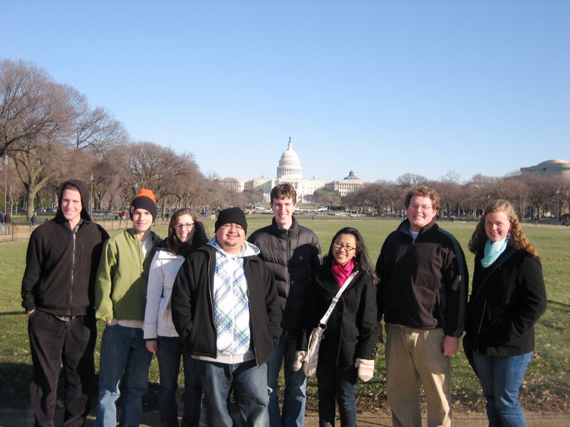 Group Photo Outside Capitol Building