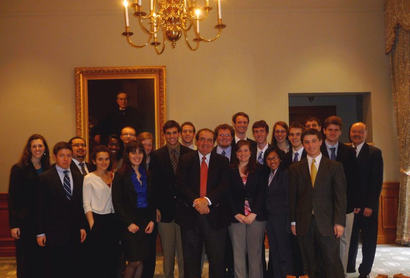 Group Photo with Justice Scalia