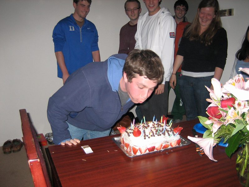 Student Celebrating 21st Birthday