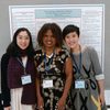 L-R: Rebecca Liu, Professor Cherlon Ussery and Lydia Ding
