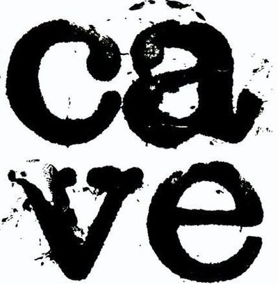 Logo for The Cave in a square format