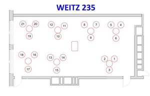 Weitz 235 Seating Assignment Layout