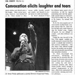 Dr. Drew Convocation (page 2 of 2)