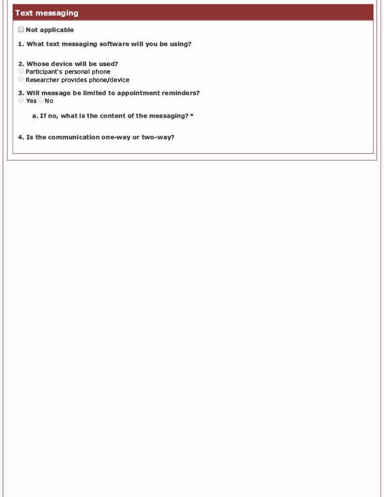 Sample Application Form – Institutional Review Board (IRB) – Carleton ...