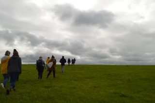 Students Hiking in Jutland