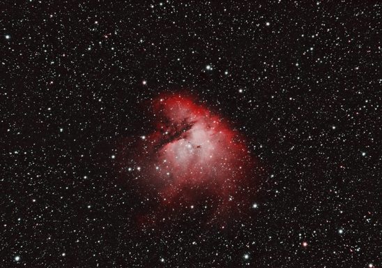 NGC 281: Pacman Nebula (2.8 hours)