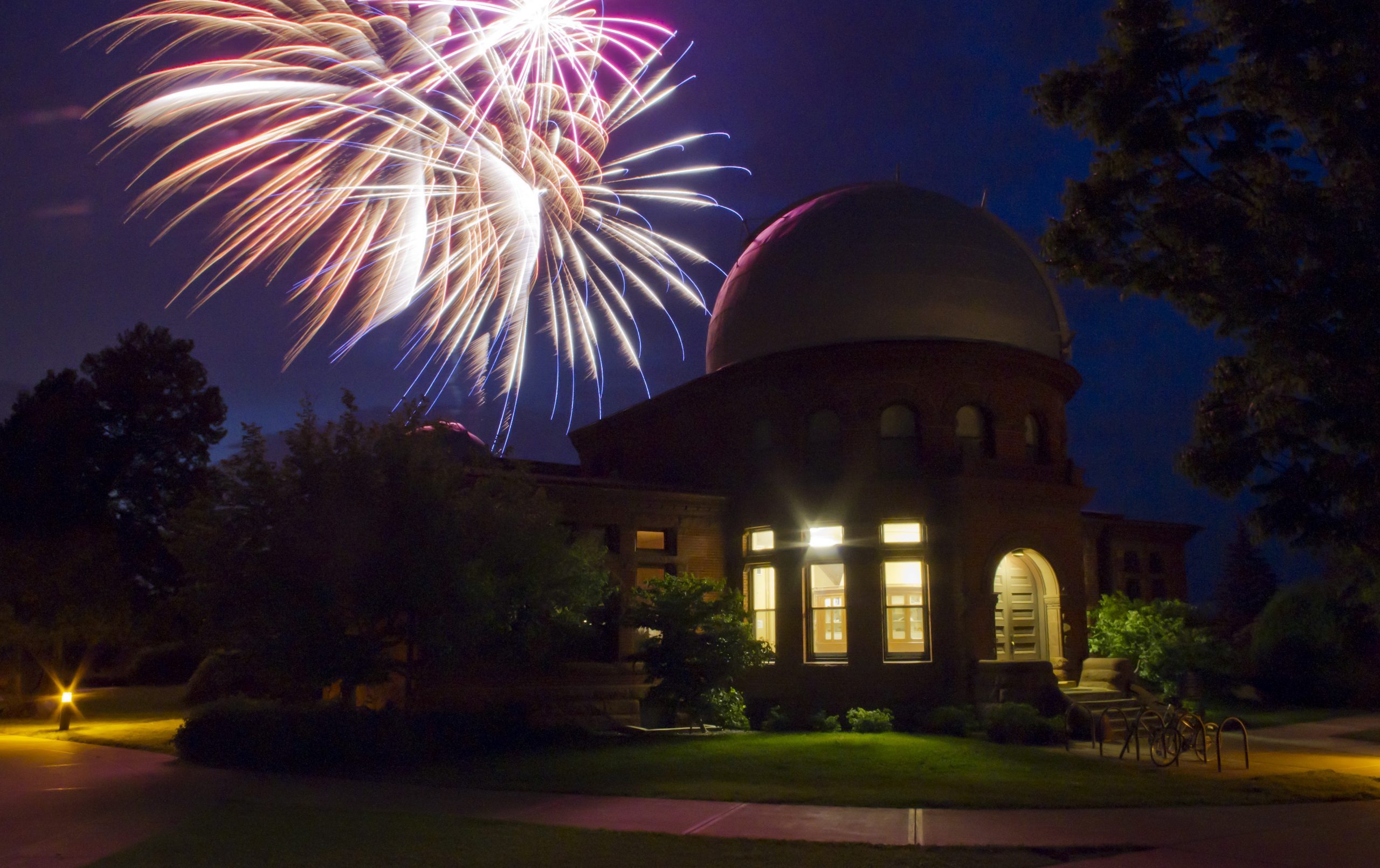 Reunion Fireworks over Goodsell
