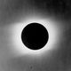 Image of the solar corona captured from the original glass plates.