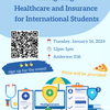 ISL/SHAC Navigating Healthcare and Insurance for International Students