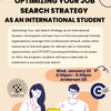 Optimizing Your Job Search Strategy as an International Student
