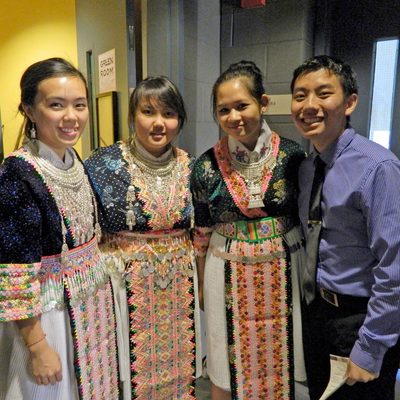 Members of the Coaition of Hmong Students (CHS)