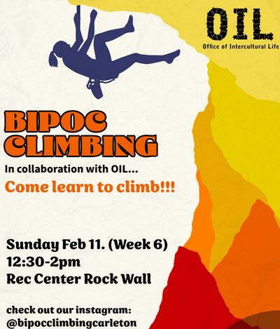 OIL X BIPOC Climbing Club