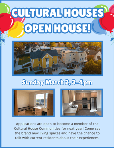 Cultural House Open Houses