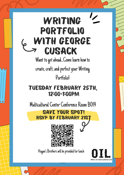Writing portfolio workshop