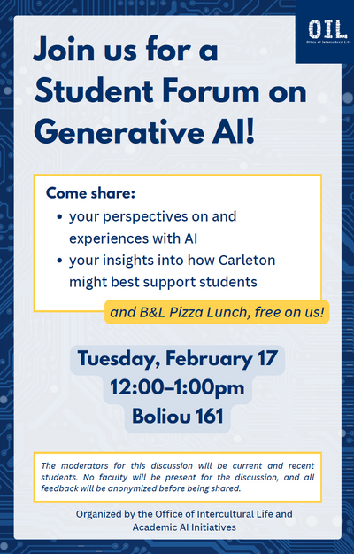 Student Forum on Generative AI