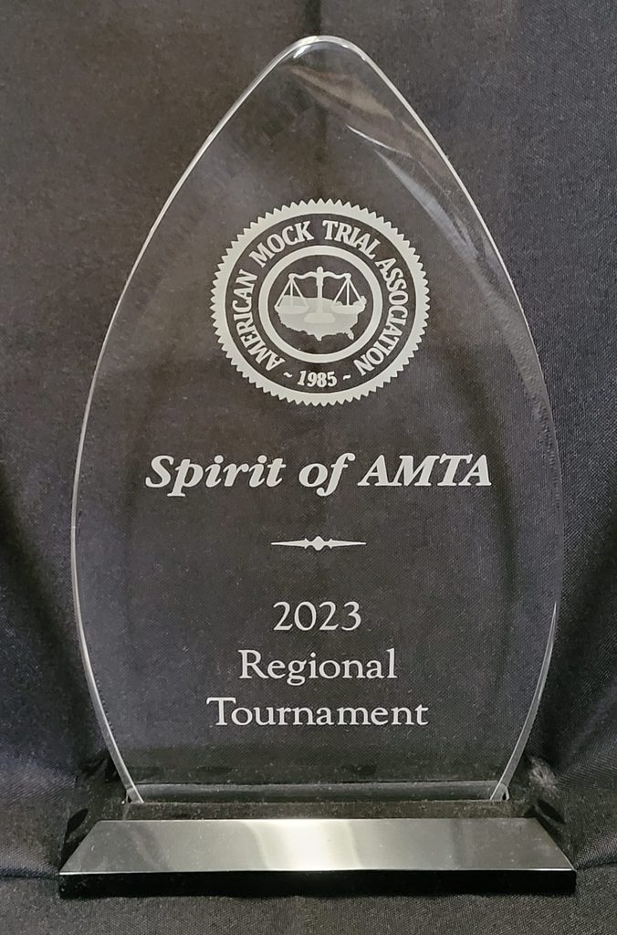 Mock Trial Trophy