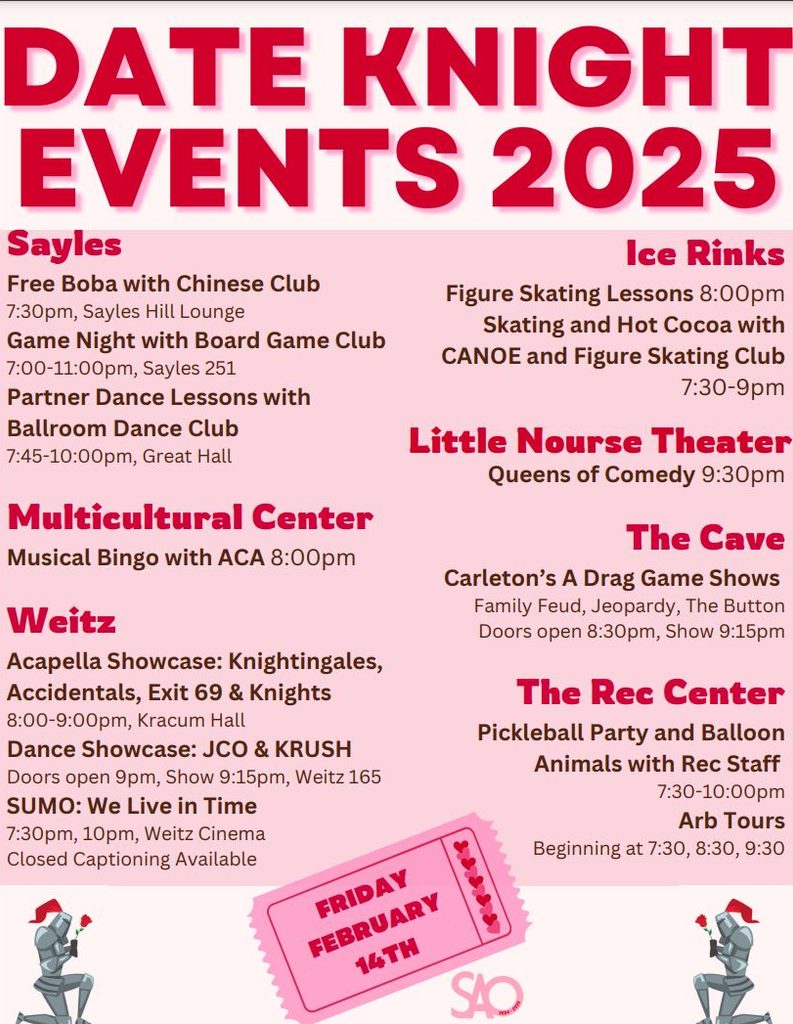 date knight 2025 schedule of events