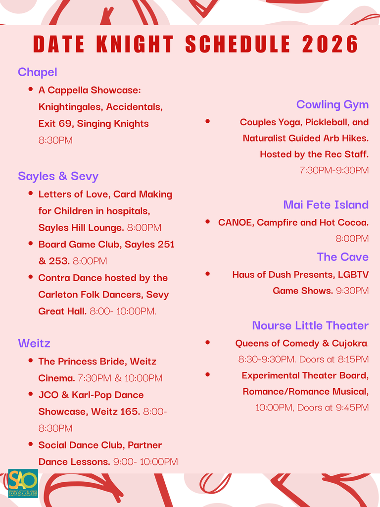 date knight 2/13 event