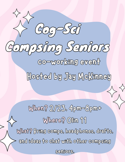 Comps Workshop Flier