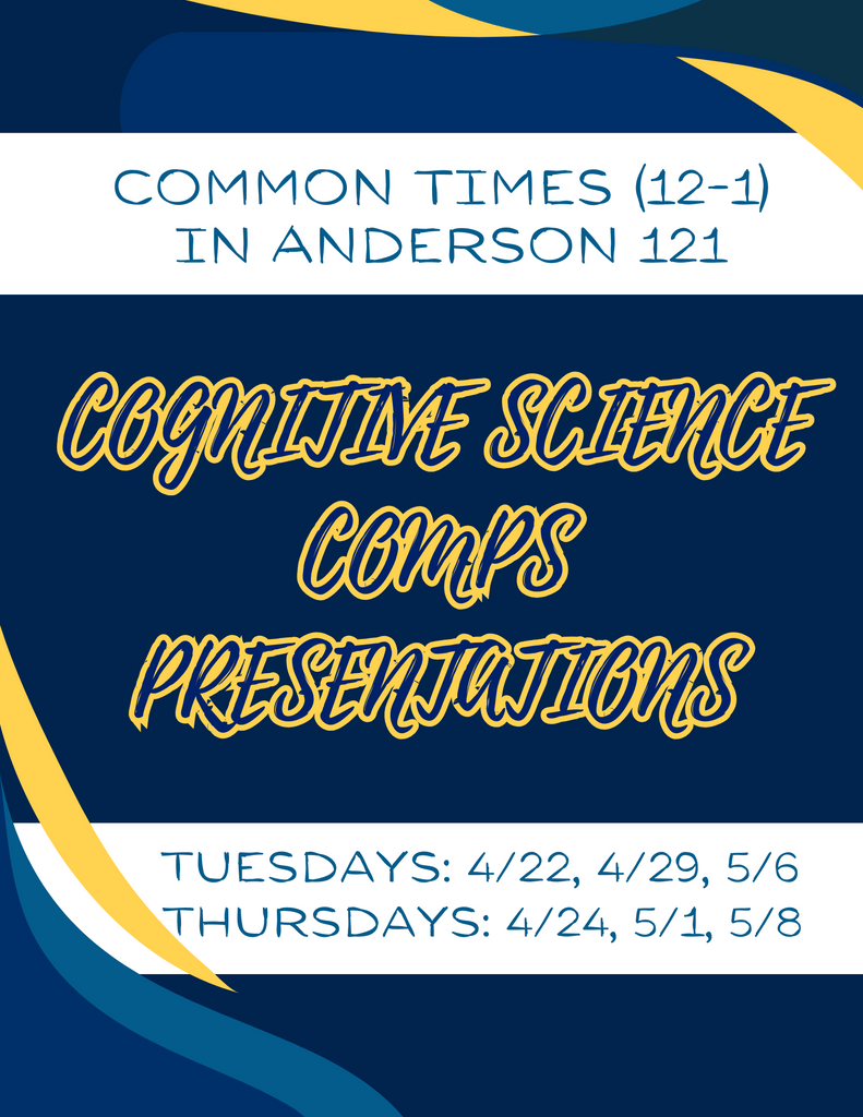 Cognitive Science Comps poster