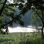 Lyman Lakes in the Fog