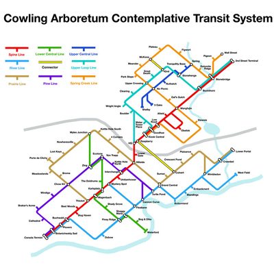 Contemplative transit system project by Professor David Lefkowitz.