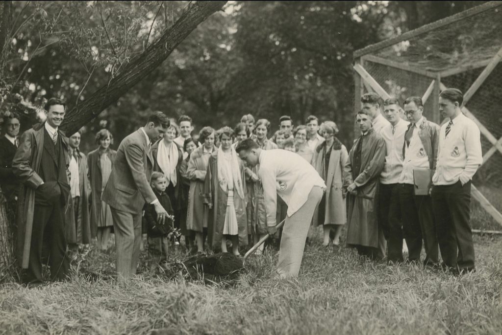Tree Planting in the Arb, 1927