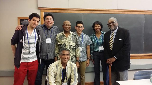 MCAN Board and Professors Keita and Williams at the 2016 MCAN meeting