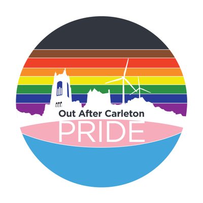 Celebrating Out After Carleton Logo