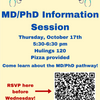 Carleton Pre Health Association MD/PhD Information Session