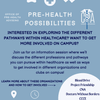 Carleton Pre-Health Association Pre-Health Possibilities Info Session