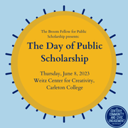 Ad for Day of Public Scholarship