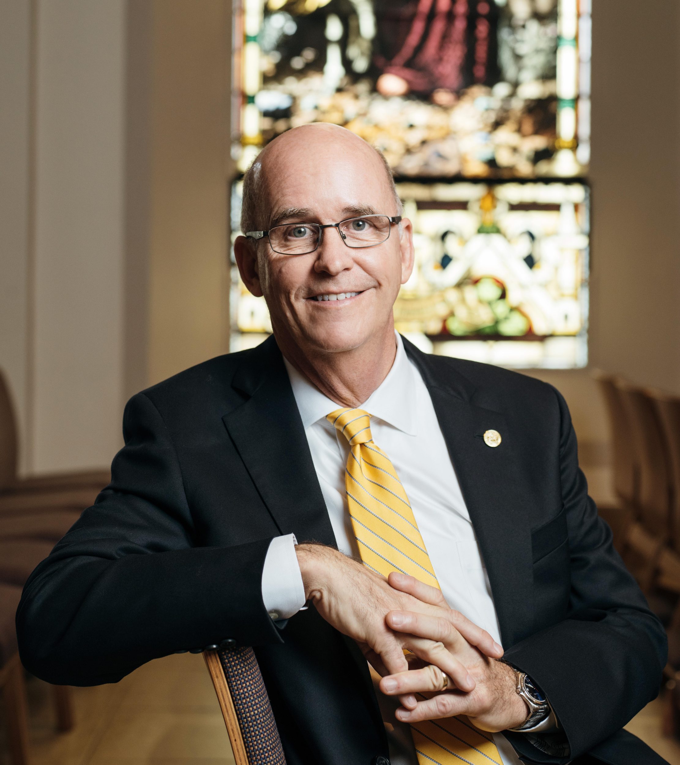 Thomas M. Mengler '75 head and shoulders portrait