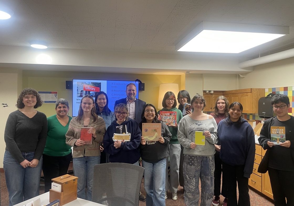 Open House & Banned Books Event
