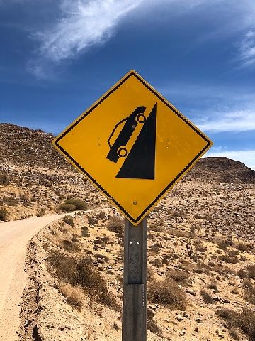 Pretty steep climb