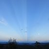 Anticrepuscular Rays - not from Chile!