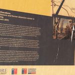 Chacabuco Concentration Camp Plaque in Atacama Desert