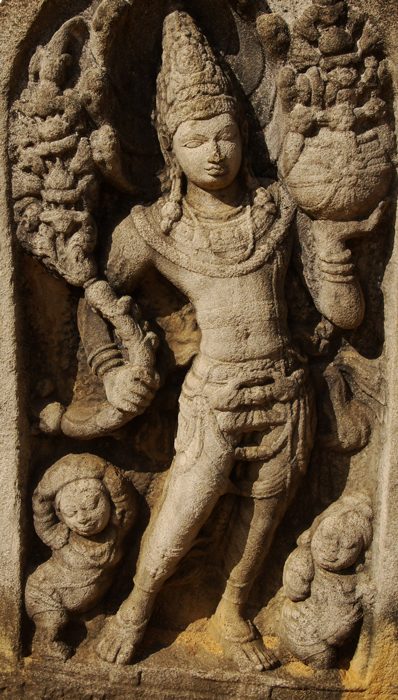 Sculptural detail, Kelaniya Temple