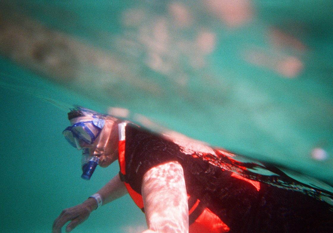 Snorkeling in Baja California del Sur.