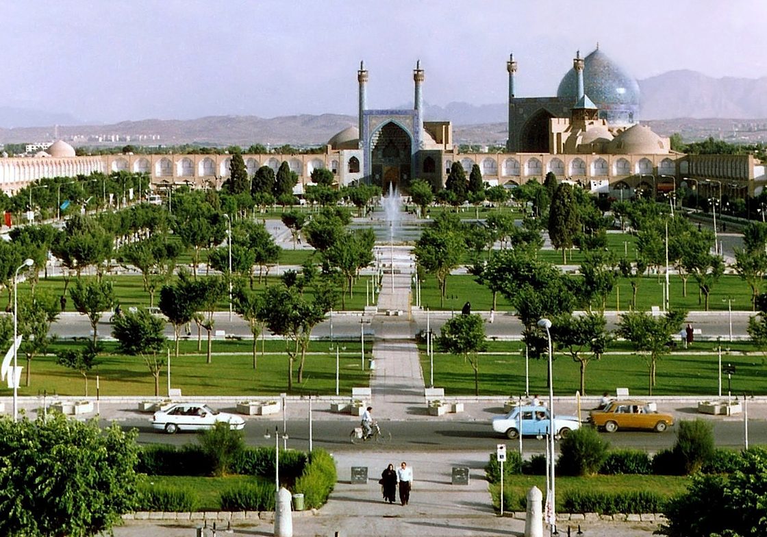 Naghshe Jahan Square, Isfahan, Iran.