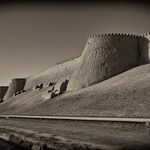 The walls of Khiva