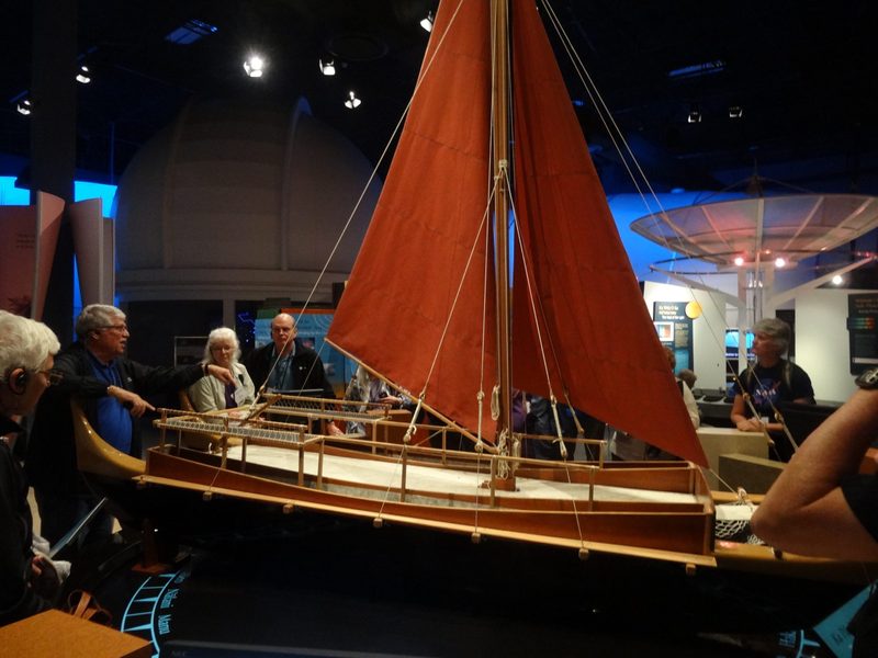 Replica of the Hokule'a Canoe