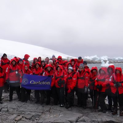 Carls on Antarctic Continent