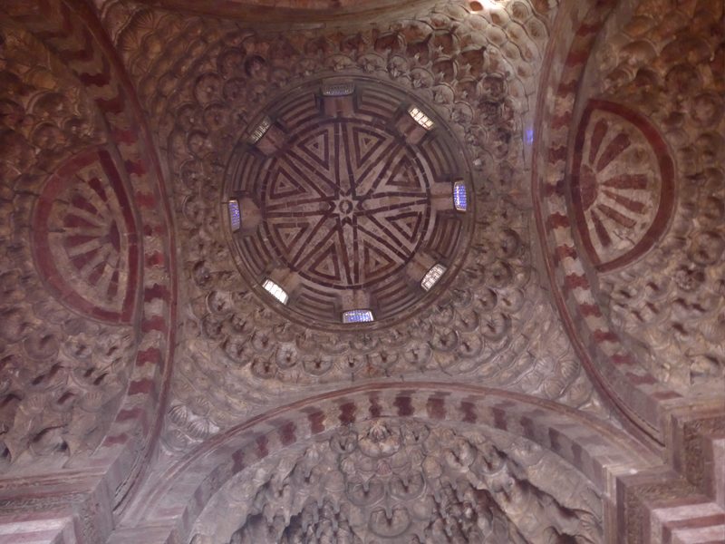 Sultan Hasan's Mosque entry dome