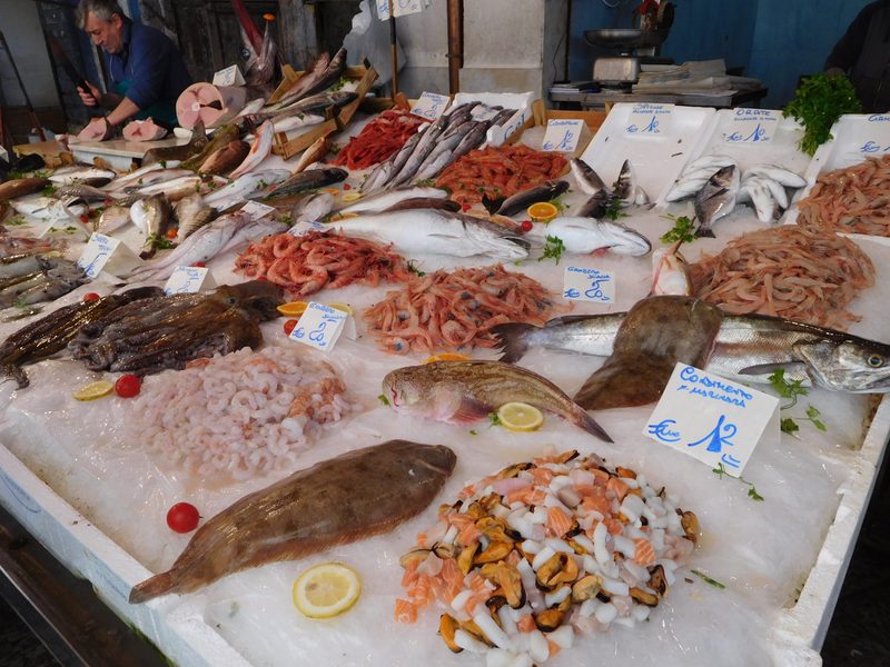Seafood in Sicily