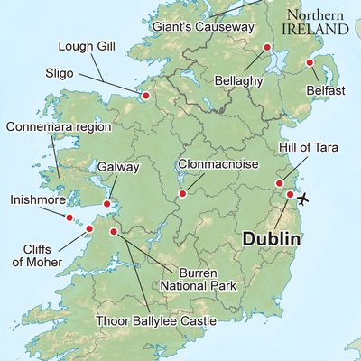 Map of this Itinerary